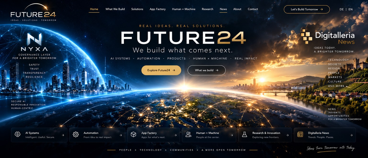 Future24 — We build what comes next
